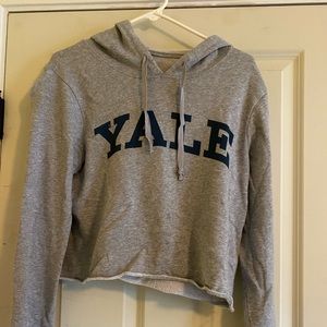 Yale cropped sweatshirt